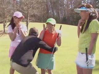 Erika hiramatsu võtab kaks clubs shortly thereafter golf -uncensored jav-