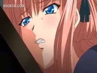Anime x sa turing pelikula reyna makakakuha ng fucked aso estilo sa pamamagitan ng a villain