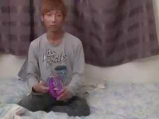 Ιαπωνικό άτριχος takuya γαμημένος/η σκληρά με βρόμικο ταινία tool