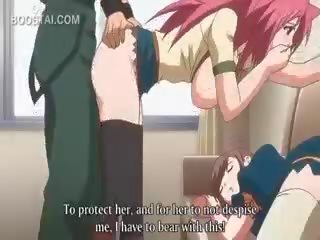 Pink Haired Anime enchantress Cunt Fucked Against The Wall