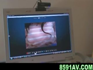 Mosaic: krūtinga damsel internetinė kamera klipas