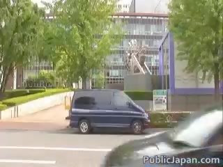 Aino kishi אסייתי בובה יש ל סקס וידאו ב שלה מכונית part6