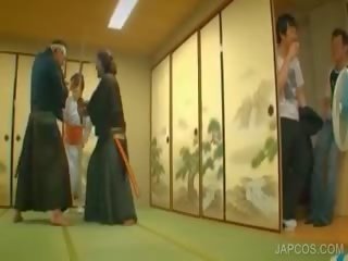 Asia geisha shows susu and cunt